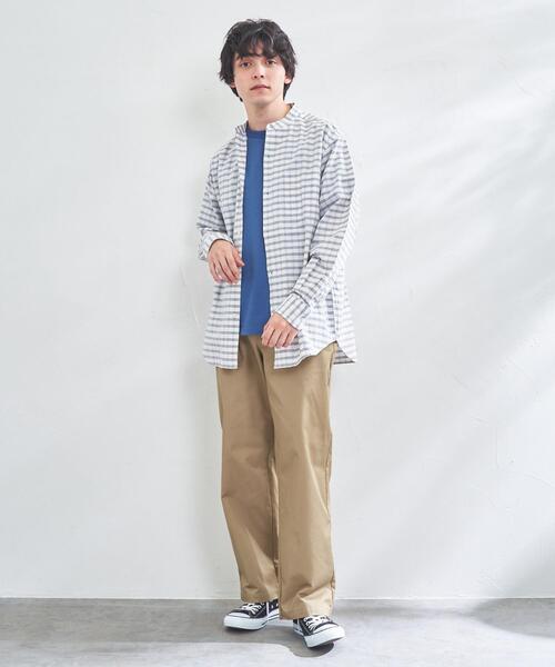 coen（コーエン）の「ワークチノパンツ（チノパンツ・メンズ・ベージュ/ダークグレー/ネイビー/ブラック・SMALL/MEDIUM/X-LARGE/LARGE）」の20枚目の写真