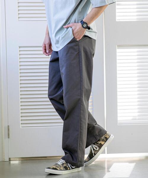 coen（コーエン）の「ワークチノパンツ（チノパンツ・メンズ・ベージュ/ダークグレー/ネイビー/ブラック・SMALL/MEDIUM/X-LARGE/LARGE）」の13枚目の写真