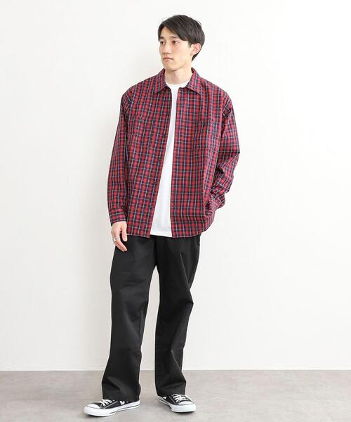 coen（コーエン）の「ワークチノパンツ（チノパンツ・メンズ・ベージュ/ダークグレー/ネイビー/ブラック・SMALL/MEDIUM/X-LARGE/LARGE）」の18枚目の写真