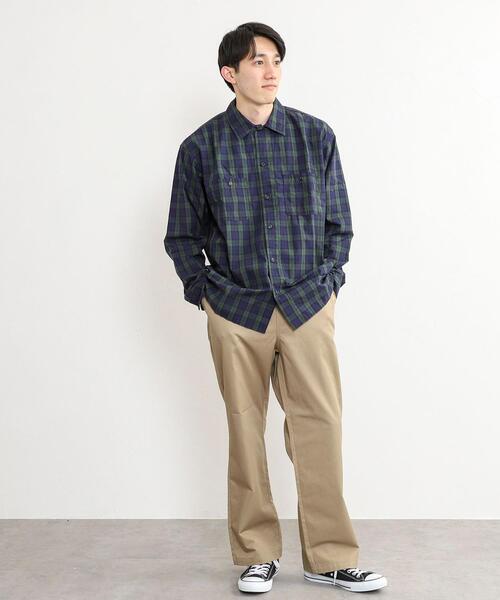 coen（コーエン）の「ワークチノパンツ（チノパンツ・メンズ・ベージュ/ダークグレー/ネイビー/ブラック・SMALL/MEDIUM/X-LARGE/LARGE）」の12枚目の写真