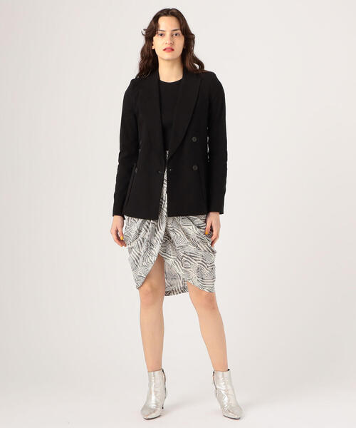 ISABEL MARANT（イザベルマラン）の「ISABEL MARANT LENALIA コットン テーラードジャケット（テーラードジャケット・レディース・ブラック・34）」の3枚目の写真