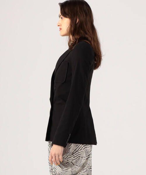 ISABEL MARANT（イザベルマラン）の「ISABEL MARANT LENALIA コットン テーラードジャケット（テーラードジャケット・レディース・ブラック・34）」の5枚目の写真