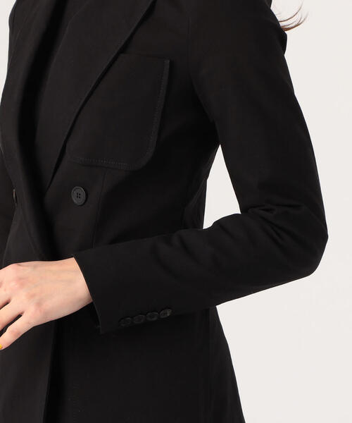 ISABEL MARANT（イザベルマラン）の「ISABEL MARANT LENALIA コットン テーラードジャケット（テーラードジャケット・レディース・ブラック・34）」の2枚目の写真