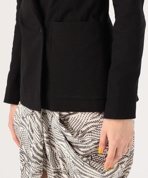ISABEL MARANT（イザベルマラン）の「ISABEL MARANT LENALIA コットン テーラードジャケット（テーラードジャケット・レディース・ブラック・34）」の4枚目の写真