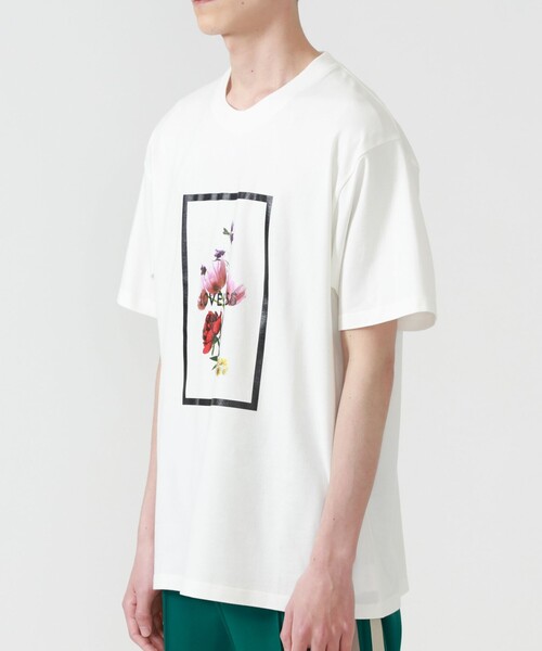 nowartt（ノワート）の「フローラルジェル プリントT（Tシャツ/カットソー・メンズ・ブラック/オフホワイト・S/M/L）」の4枚目の写真