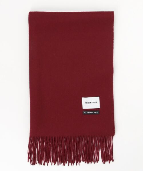 MAISON BREEZE（メゾンブリーズ）の「【MAISON BREEZE】ピュアカシミヤ100％マフラーストール 60cm幅（マフラー・レディース・ブラック/ベージュ/パープル/グレー/サックスブルー/ターコイズブルー/ブルー/アイボリー/マスタード/その他1/その他2/その他3/その他4/ワイン/ライトベージュ/ベージュ系その他2・FREE）」の13枚目の写真