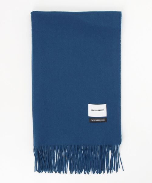 MAISON BREEZE（メゾンブリーズ）の「【MAISON BREEZE】ピュアカシミヤ100％マフラーストール 60cm幅（マフラー・レディース・ブラック/ベージュ/パープル/グレー/サックスブルー/ターコイズブルー/ブルー/アイボリー/マスタード/その他1/その他2/その他3/その他4/ワイン/ライトベージュ/ベージュ系その他2・FREE）」の10枚目の写真