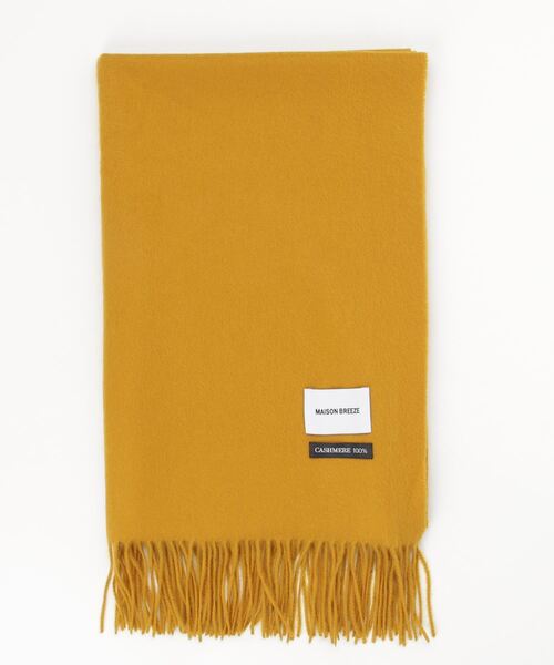 MAISON BREEZE（メゾンブリーズ）の「【MAISON BREEZE】ピュアカシミヤ100％マフラーストール 60cm幅（マフラー・レディース・ブラック/ベージュ/パープル/グレー/サックスブルー/ターコイズブルー/ブルー/アイボリー/マスタード/その他1/その他2/その他3/その他4/ワイン/ライトベージュ/ベージュ系その他2・FREE）」の12枚目の写真