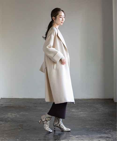 Nobleトリプルクロスガウンコート　サイズ38 Noble（ノーブル）の「トリプルクロスガウンコート◇（ノー