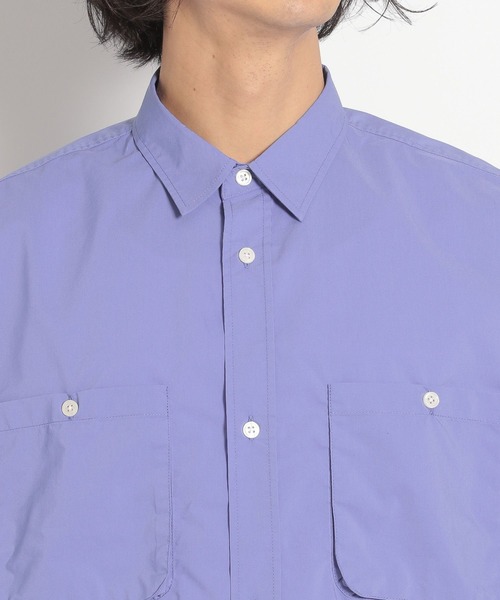 niko and...（ニコアンド）の「miulisse(ミュウリス）Wポケットシャツ[ストレッチ・イージーケア]（シャツ/ブラウス・メンズ・ホワイト/ブルー/その他1/その他2・MEDIUM/LARGE）」の16枚目の写真