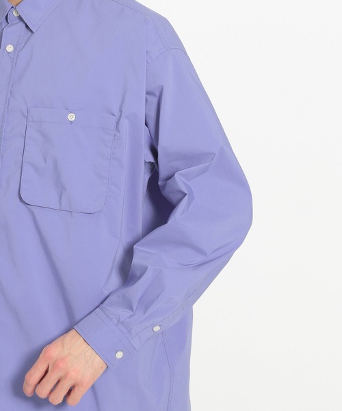 niko and...（ニコアンド）の「miulisse(ミュウリス）Wポケットシャツ[ストレッチ・イージーケア]（シャツ/ブラウス・メンズ・ホワイト/ブルー/その他1/その他2・MEDIUM/LARGE）」の22枚目の写真