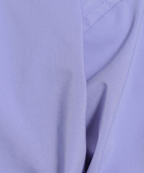 niko and...（ニコアンド）の「miulisse(ミュウリス）Wポケットシャツ[ストレッチ・イージーケア]（シャツ/ブラウス・メンズ・ホワイト/ブルー/その他1/その他2・MEDIUM/LARGE）」の6枚目の写真