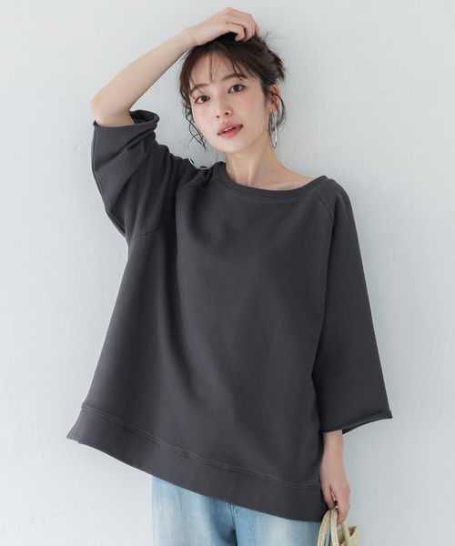 coca（coca）（コカ）の「ラグラン7分袖スウェット（スウェット）」 - WEAR