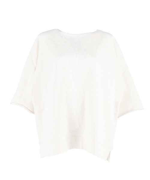 coca(coca)(コカ)の「ラグラン7分袖スウェット(スウェット・レディース・ホワイト/チャコールグレー/ブルー/ライトグリーン/ライトブルー/ライトグレー/グレイッシュベージュ・ONE SIZE)」の18枚目の写真