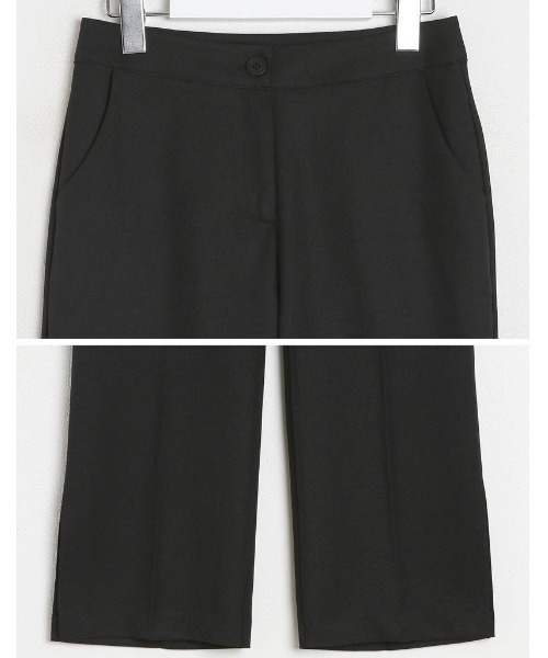 SONA（ソナ）の「SONYUNARA スリットベーシックスラックス（スラックス・レディース・ブラック・SMALL/MEDIUM/LARGE）」の13枚目の写真