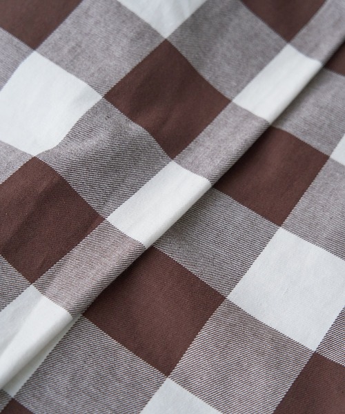 ROPE' PICNIC（ロペピクニック）の「【Bonne Maman × ROPE' PICNIC】ギンガムチェックIラインスカート（スカート・レディース・ブルー系その他4/ブラウン系その他2/レッド・36/38）」の13枚目の写真
