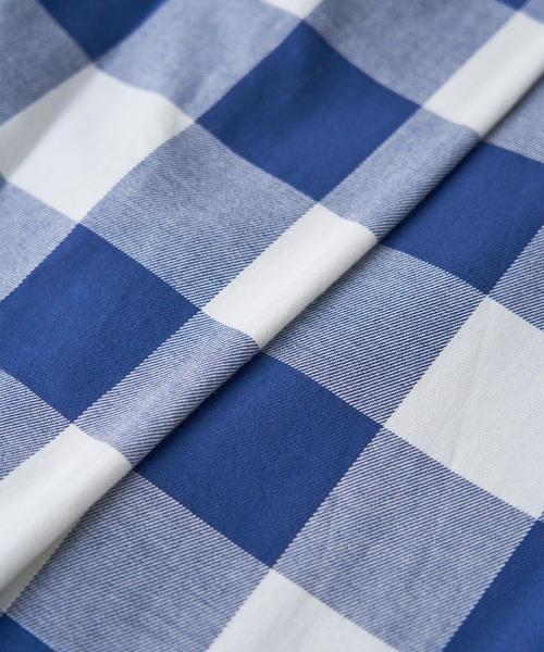 ROPE' PICNIC（ロペピクニック）の「【Bonne Maman × ROPE' PICNIC】ギンガムチェックIラインスカート（スカート・レディース・ブルー系その他4/ブラウン系その他2/レッド・36/38）」の12枚目の写真