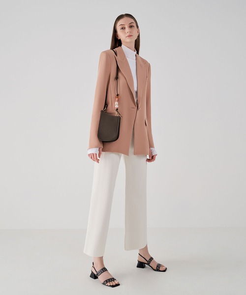 CHARLES & KEITH(チャールズ & キース)の「ビーズエンベリッシュド ストラップフォンポーチ / Bead-Embellished Strap Phone Pouch(ボディバッグ/ウエストポーチ・レディース・ブラウン系その他4/ブルーグリーン/オレンジ系その他2・XS)」の11枚目の写真