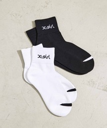 X-girl | LOGO 2P SOCKS(ソックス/靴下)