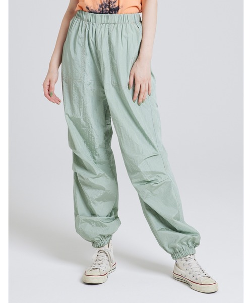 Little sunny bite（リトルサニーバイト）の「Nylon loose pants（その他パンツ・レディース・ホワイト/ブラック/オレンジ/グリーン・SMALL/MEDIUM）」の4枚目の写真