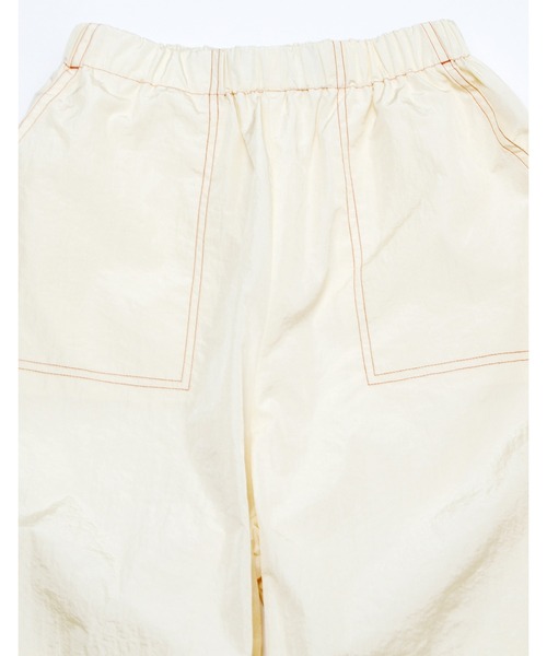 Little sunny bite（リトルサニーバイト）の「Nylon loose pants（その他パンツ・レディース・ホワイト/ブラック/オレンジ/グリーン・SMALL/MEDIUM）」の13枚目の写真