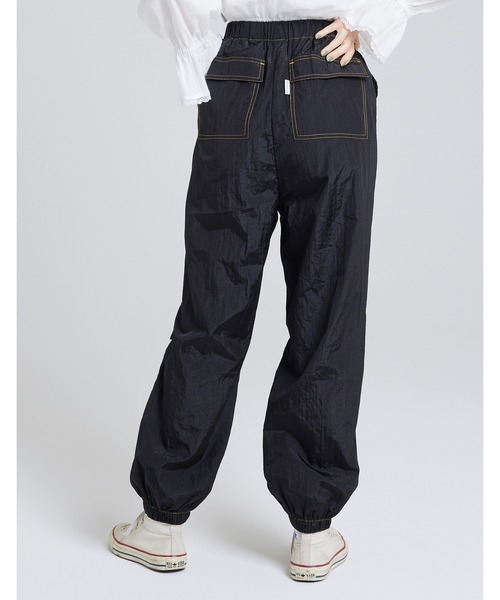 Little sunny bite（リトルサニーバイト）の「Nylon loose pants（その他パンツ・レディース・ホワイト/ブラック/オレンジ/グリーン・SMALL/MEDIUM）」の8枚目の写真