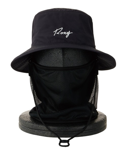 ROXY(ロキシー)の「UV SURFCAMP SUP HAT/ロキシーサーフハット(ハット・レディース・ブラック/グリーン・FREE)」の3枚目の写真