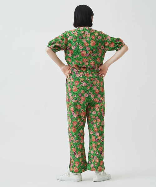 I am I in fact...(アイアムアイインファクト)の「虎華TORA HANA slit パンツ(その他パンツ・レディース・レッド/グリーン・FREE)」の10枚目の写真