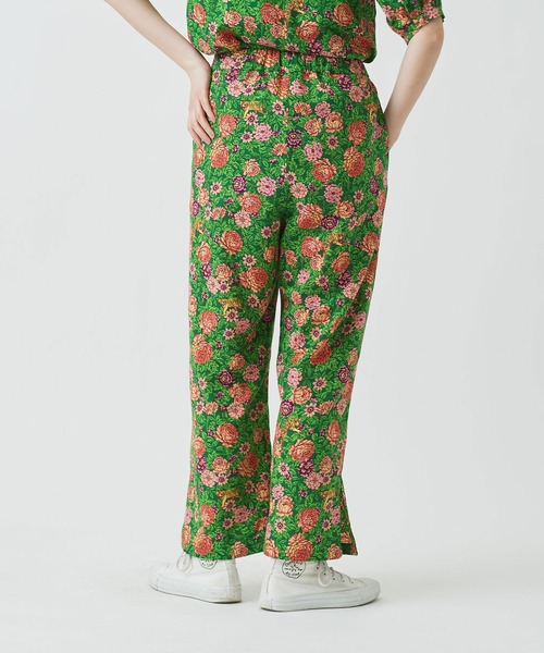 I am I in fact...(アイアムアイインファクト)の「虎華TORA HANA slit パンツ(その他パンツ・レディース・レッド/グリーン・FREE)」の18枚目の写真