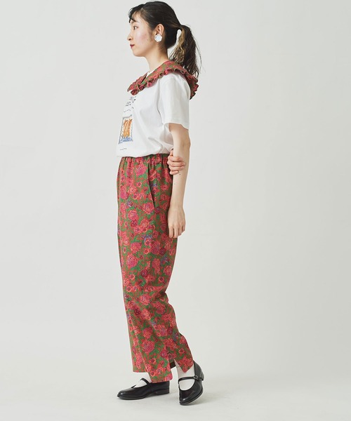 I AM I 虎華TORA HANA slit パンツ I am I in fact（アイアムアイインファクト）の「虎華TORA
