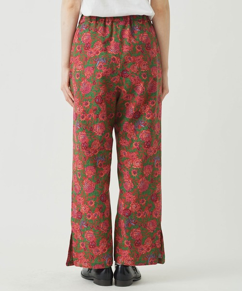 I am I in fact...(アイアムアイインファクト)の「虎華TORA HANA slit パンツ(その他パンツ・レディース・レッド/グリーン・FREE)」の15枚目の写真