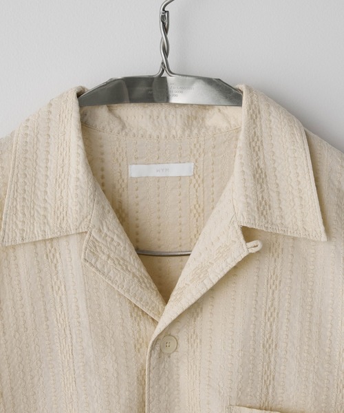 EMBROIDERY SHEER WASHER SHIRT（シャツ/ブラウス）｜WYM LIDNM