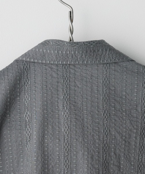 m様　オーダーページ EMBROIDERY SHEER WASHER SHIRT（シャツ/ブラウス）｜WYM LIDNM