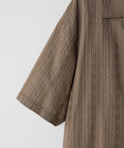 EMBROIDERY SHEER WASHER SHIRT（シャツ/ブラウス）｜WYM LIDNM