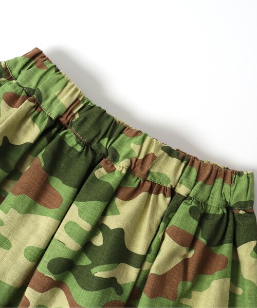 BREEZE（ブリーズ）の「/2柄ギャザースカート（スカート・キッズ・オフホワイト/カモフラージュ・100/120/140）」の6枚目の写真