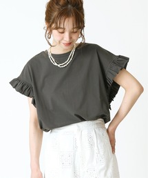 B.C STOCK | フリル袖Tシャツ(シャツ/ブラウス)