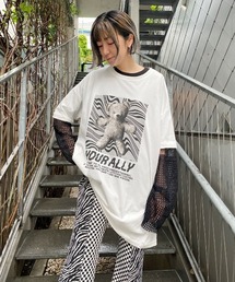 Candy Stripper | YOUR ALLY BIG BIG Tシャツ(Tシャツ/カットソー)