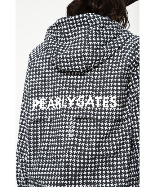 PEARLYGATES ダイヤドビー柄 エアシャット フルジップフーディブルゾン ゴルフ PEARLYGATES ダイヤドビー柄 エアシャット フルジップフーディ