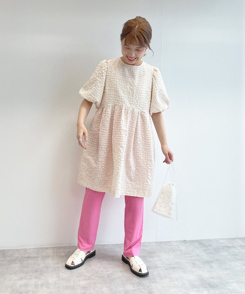 w closet（ダブルクローゼット）の「バックリボンパフスリーブ