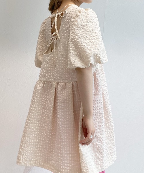 BLAMINK パフスリーブ チュニック 36 BLAMINK パフスリーブ チュニック 36