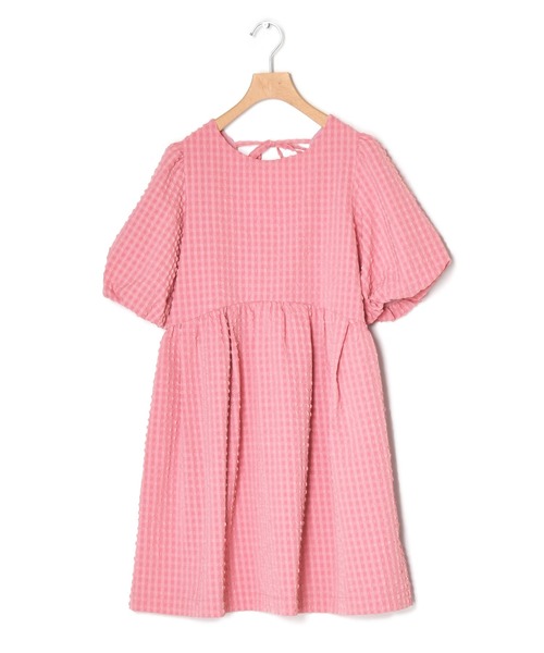 w closet（ダブルクローゼット）の「バックリボンパフスリーブチュニック（シャツ/ブラウス・レディース・アイボリー/ブラウン/ピンク/ブラック・FREE）」の18枚目の写真