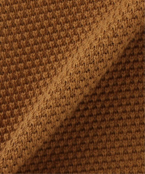 JOURNAL STANDARD relume(ジャーナルスタンダード レリューム)の「鹿の子ポロネックプルオーバー(ポロシャツ・レディース・ホワイト/グリーン/ブラウン・FREE)」の8枚目の写真