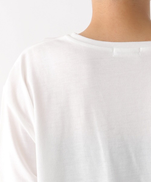 LEPSIM（レプシィム）の「【選べる丈シリーズ】ベスト＆Tシャツのセットアイテム　276669（Tシャツ/カットソー・レディース・ブラック/ベージュ・FREE/TALL）」の3枚目の写真