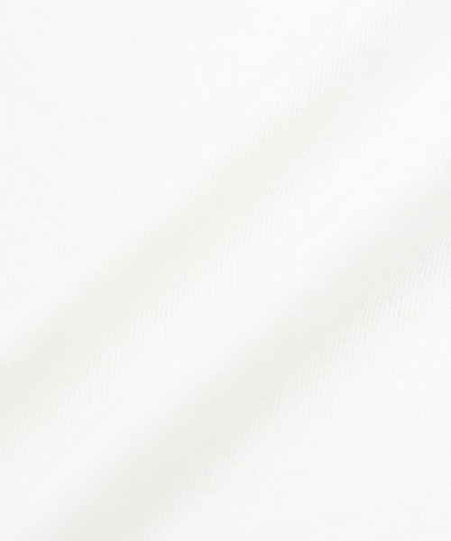 ROPE' PICNIC（ロペピクニック）の「GIZA COTTON セットインTシャツ（Tシャツ/カットソー・レディース・ブラック/オフホワイト・38）」の10枚目の写真