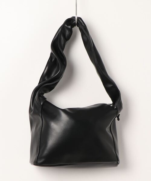 FREE'S MART（フリーズマート）の「シャーリングハンドルバッグ（トートバッグ・レディース・イエロー/ホワイト/ブラック・ﾌﾘ-）」の4枚目の写真