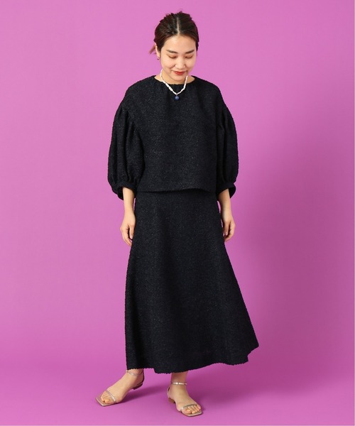 IENA LA BOUCLE（イエナラブークル）の「IENA LA BOUCLE フリルボーダーブラウス（シャツ/ブラウス・レディース・ホワイト/ネイビー・FREE）」の13枚目の写真