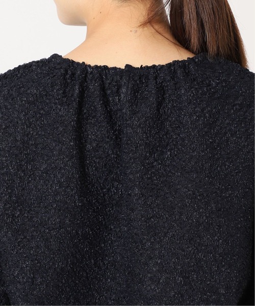 IENA LA BOUCLE（イエナラブークル）の「IENA LA BOUCLE フリルボーダーブラウス（シャツ/ブラウス・レディース・ホワイト/ネイビー・FREE）」の18枚目の写真