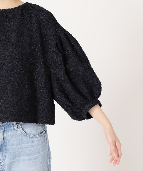 IENA LA BOUCLE（イエナラブークル）の「IENA LA BOUCLE フリルボーダーブラウス（シャツ/ブラウス・レディース・ホワイト/ネイビー・FREE）」の19枚目の写真