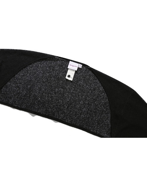 TARGETTO(ターゲット)の「A'GEM/9 × .kom『TARGETTO/ターゲット』SLIT BOLERO CARDIGAN/スリットボレロ カーディガン(カーディガン/ボレロ・レディース・ブラック/ホワイト・FREE)」の20枚目の写真