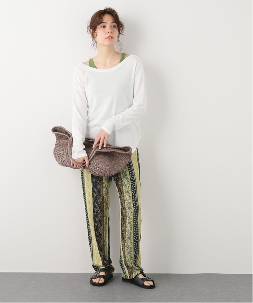 FRAMeWORK（フレームワーク）の「バックシャンプルオーバー（Tシャツ/カットソー・レディース・ホワイト/ブラック/ベージュ・FREE）」の6枚目の写真